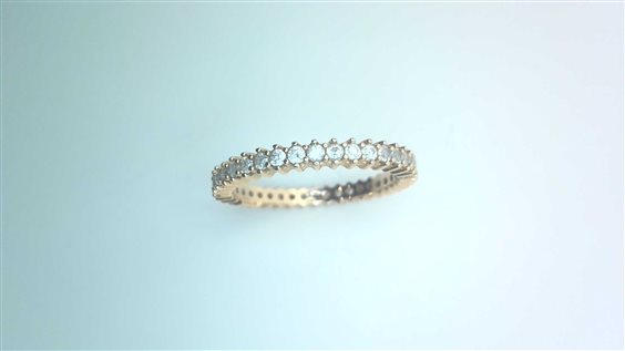 Ring Sommer Woman Eternity zirconia in Rose Gold Cubic Zirconia ETERNITY ZIRC P UZ/C 2.2 - ETERNITY ZIRC P UZ/C 2.2